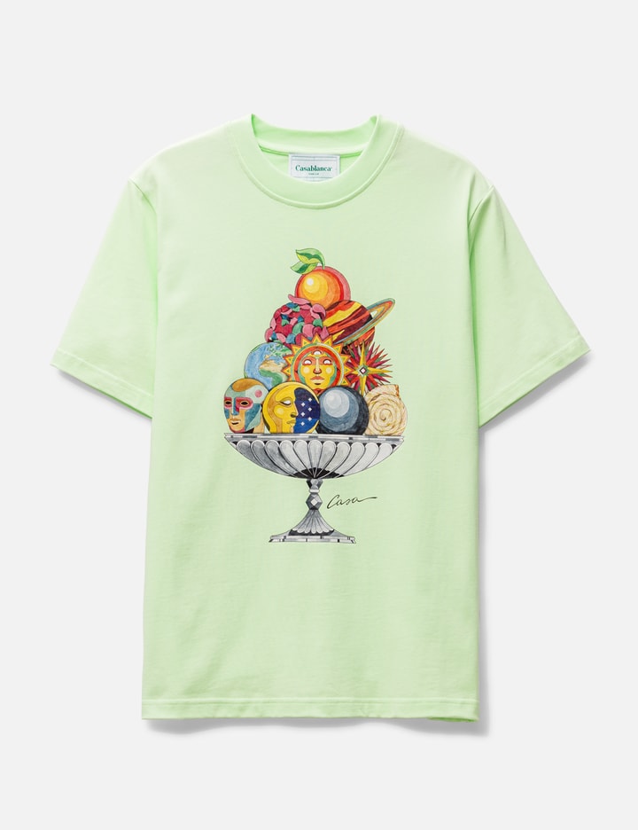 CELESTIAL PYRAMID PRINTED T-SHIRT Placeholder Image
