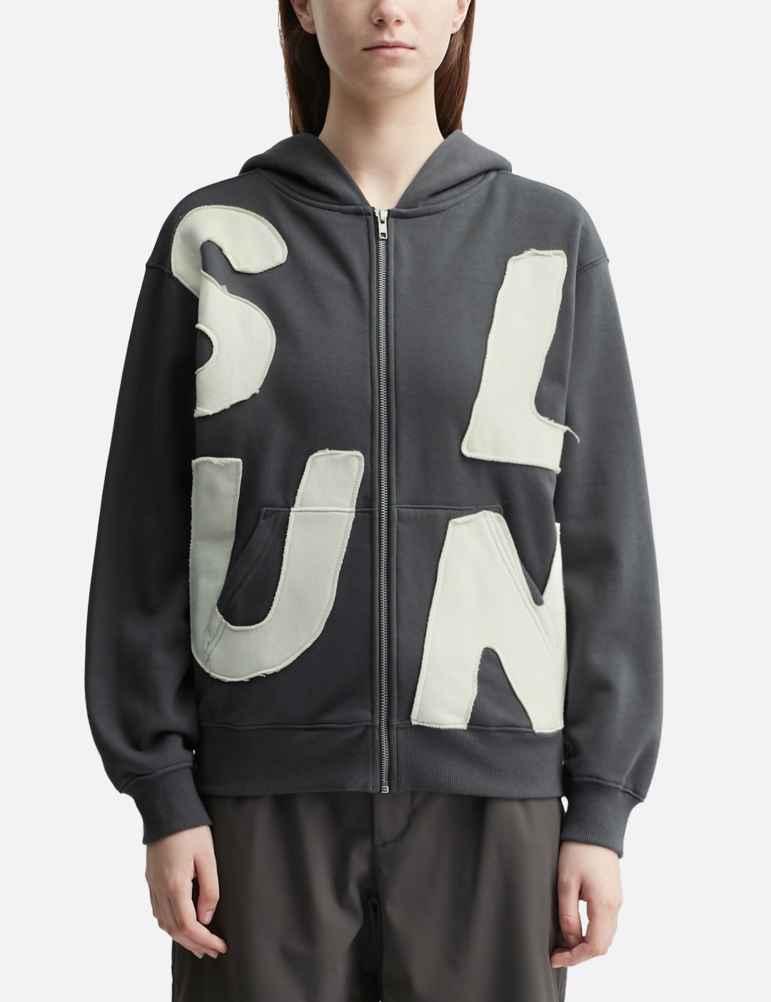 Capital Brushed Zip Up Hoodie view 13
