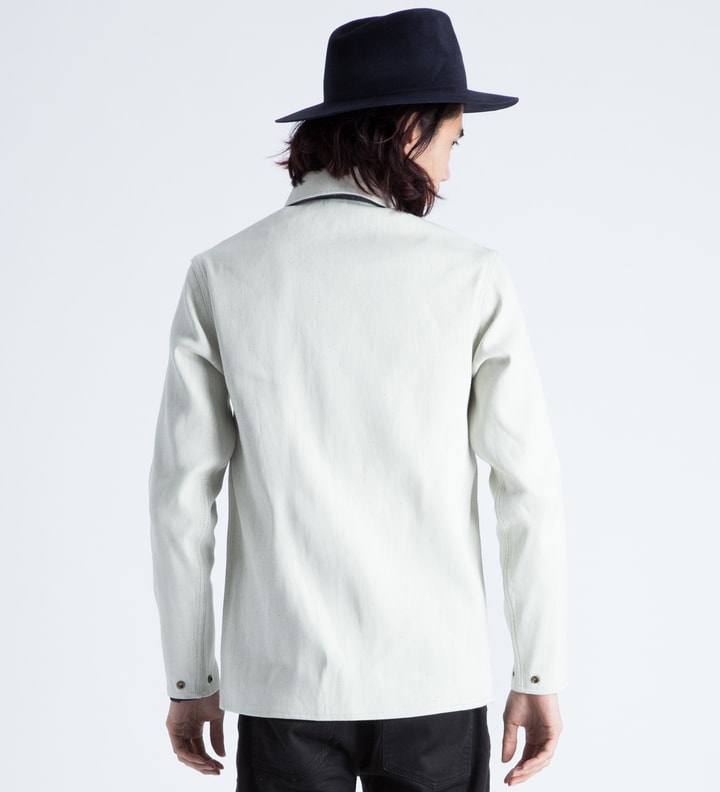 Indigo/White Reversible Denim Jacket Placeholder Image