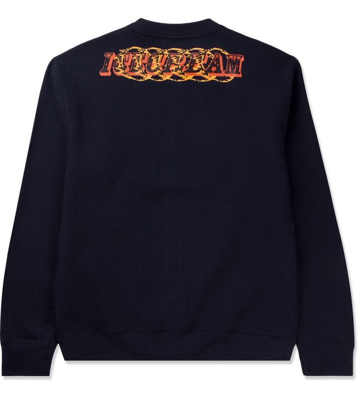 Peacoat L/S Tiger Dog Crewneck Sweater Placeholder Image