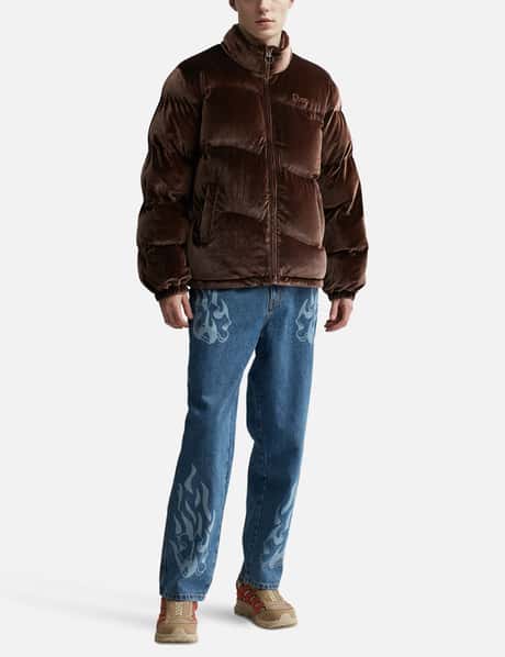 Dime - VELVET QUILTED PUFFER | HBX - Globally Curated Fashion and 