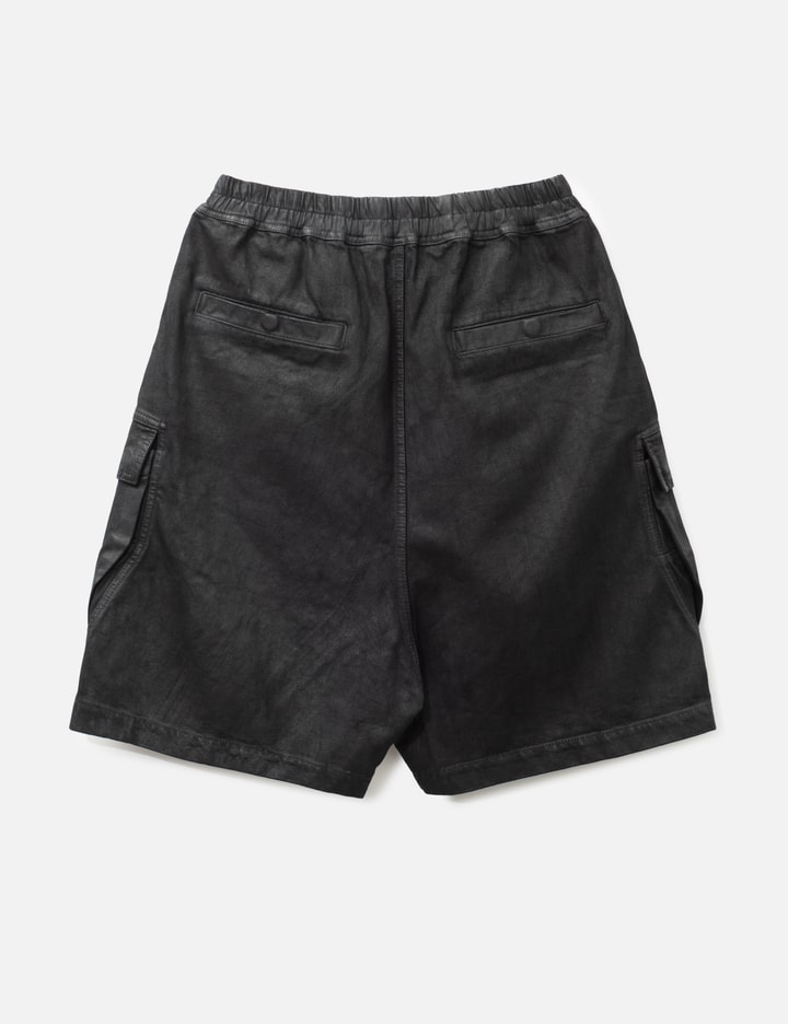 Rick Owens Drkshdw Waxed Cargobela Shorts