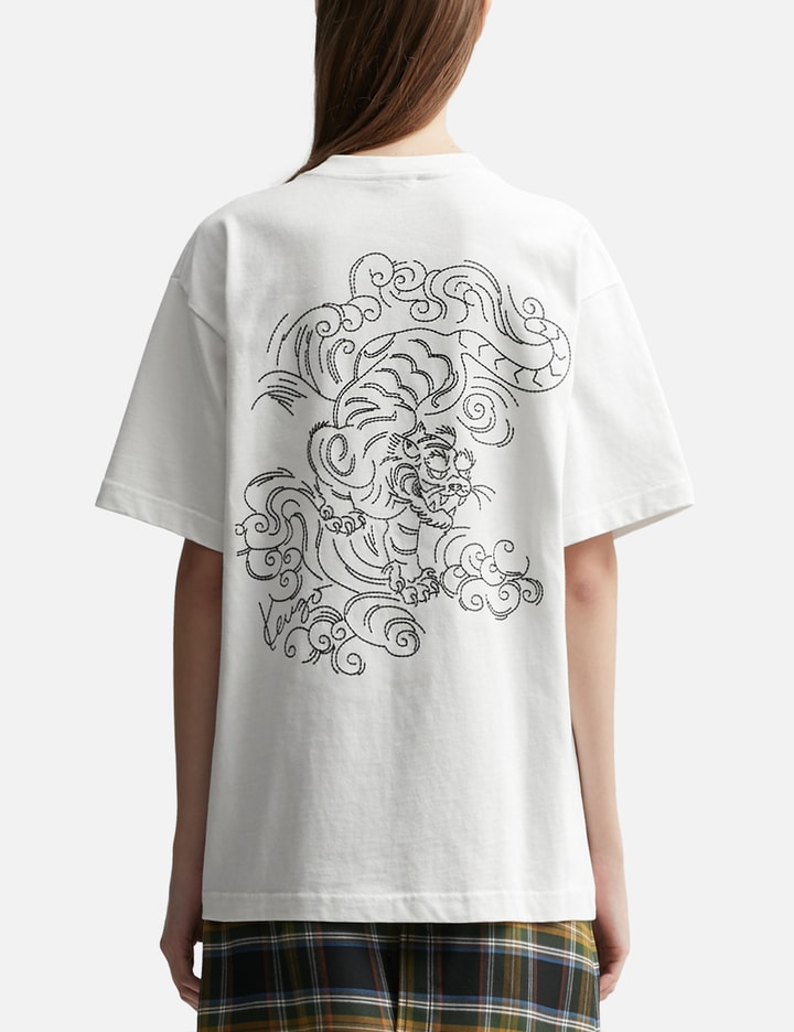 'Kenzo Star Tiger' Oversized Embroidered T-shirt Placeholder Image