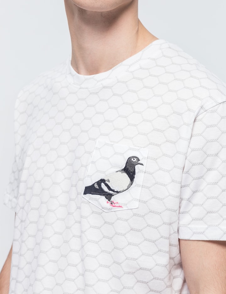 Wire Pigeon Pocket T-Shirt Placeholder Image