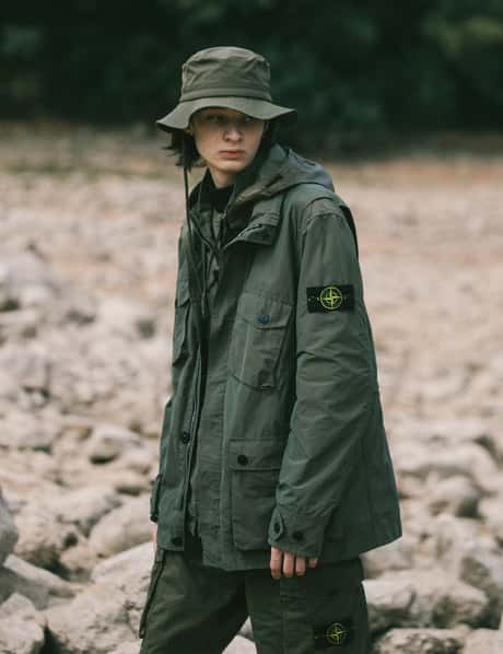 Stone Island - Field Jacket  HBX - Globally Curated Fashion and Lifestyle  by Hypebeast