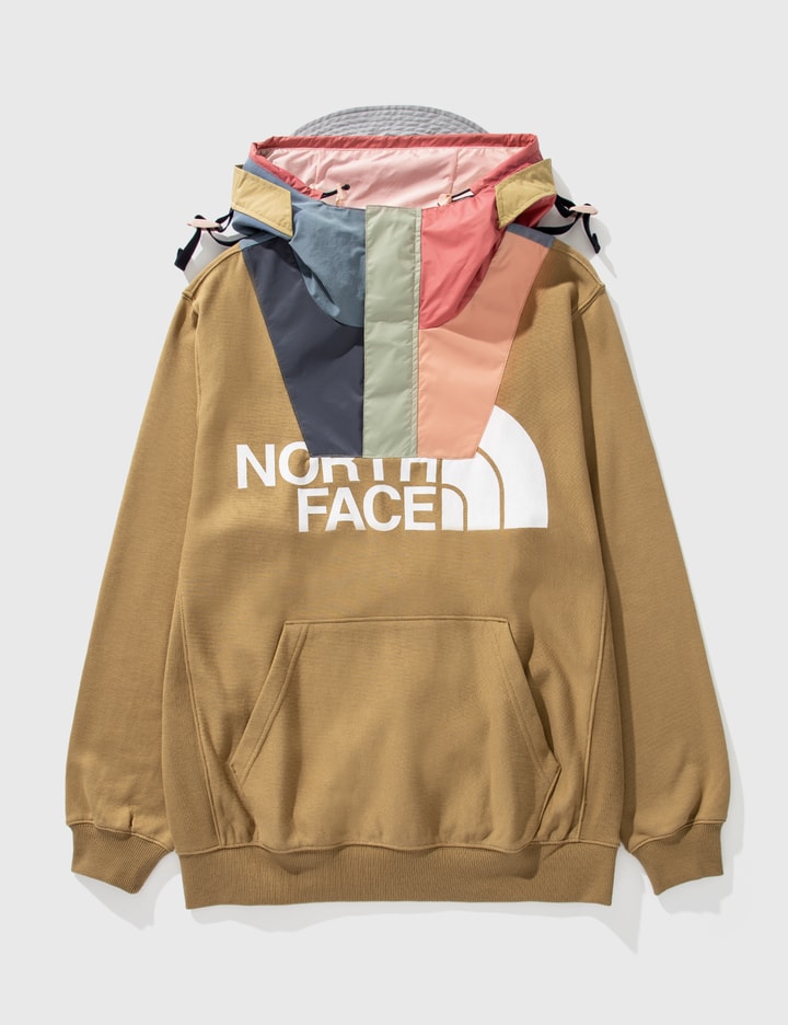 Paneled Half-Placket Hoodie Placeholder Image