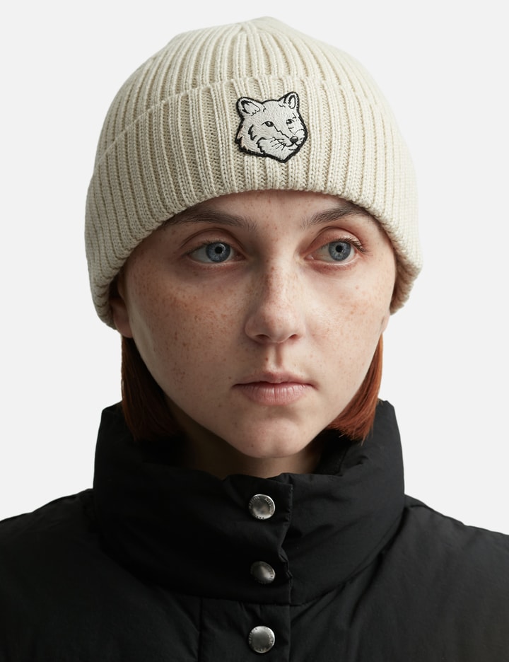 Bold Fox Head Beanie Placeholder Image