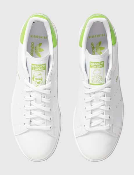 adidas gazelle silver green womens Adidas Unisex Stan Smith Kermit Sneakers White/Green