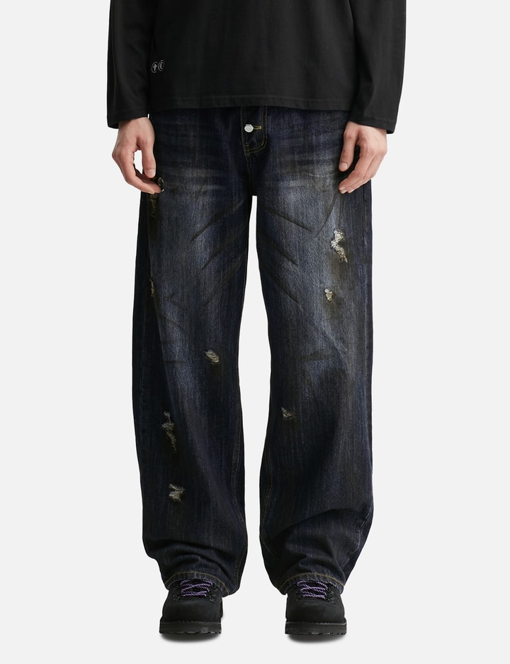 Burn Down Denim Pants Placeholder Image