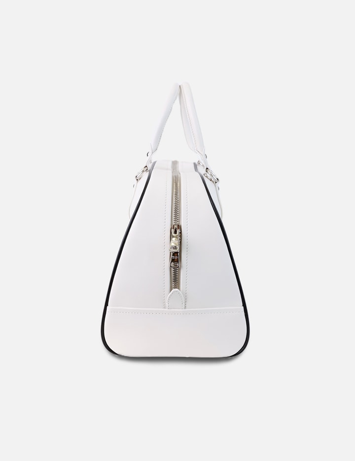 Prada x Adidas Bowling Bag in White Calfskin Placeholder Image