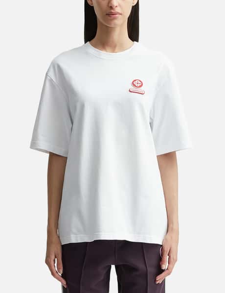 Casablanca Logo Patch Oversized T-shirt