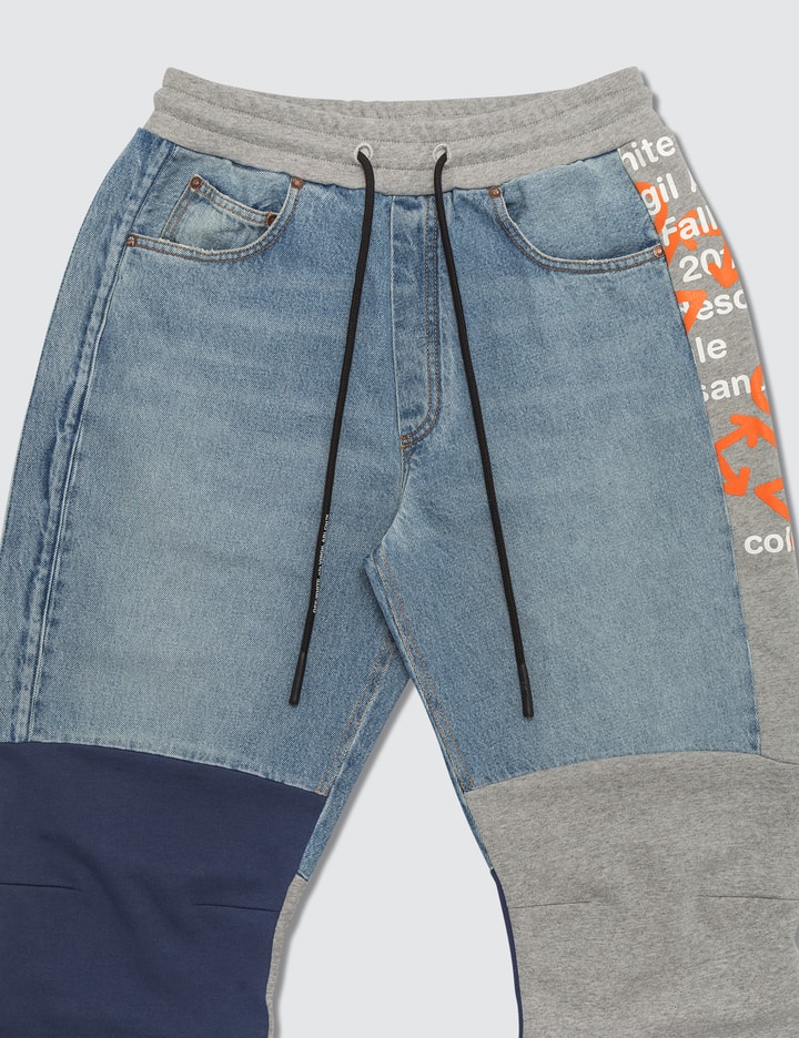 Reconstructed Panelled Jeans Placeholder Image