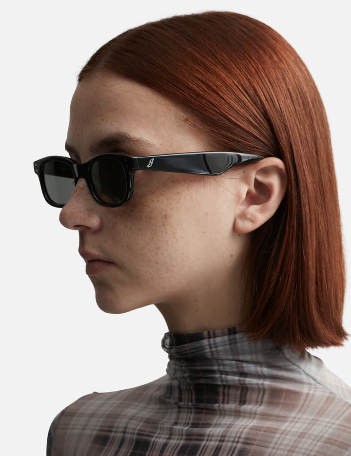 BILLIONAIRE SUNGLASSES BLACK W/BLACK LENS Placeholder Image