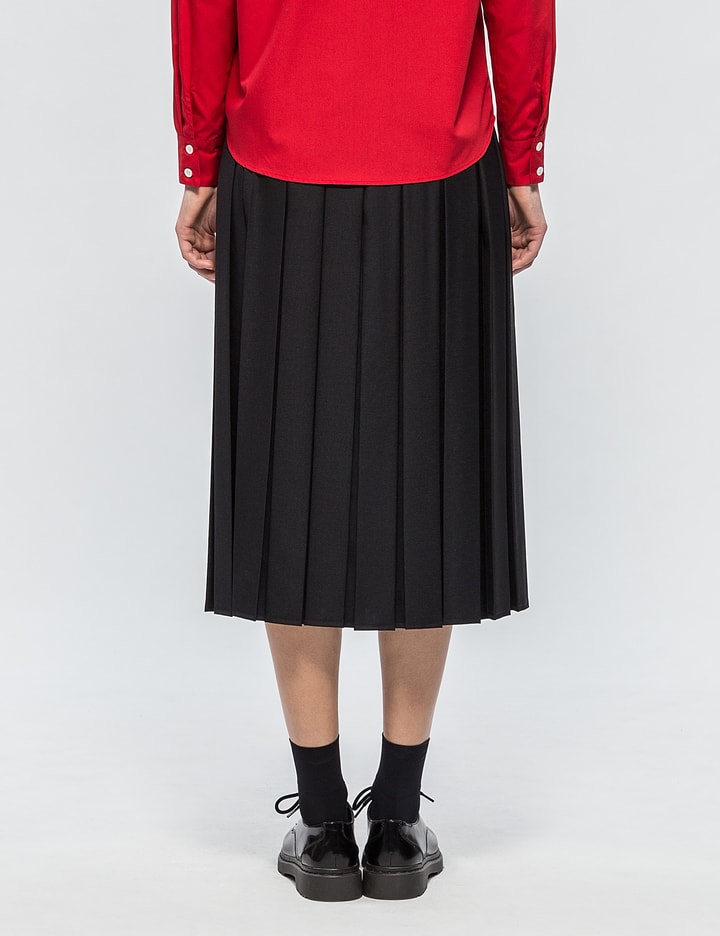 Michele Pleated Midi Skirt Placeholder Image