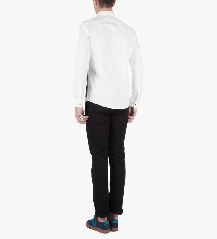 White Summer Grunge Shirt Placeholder Image