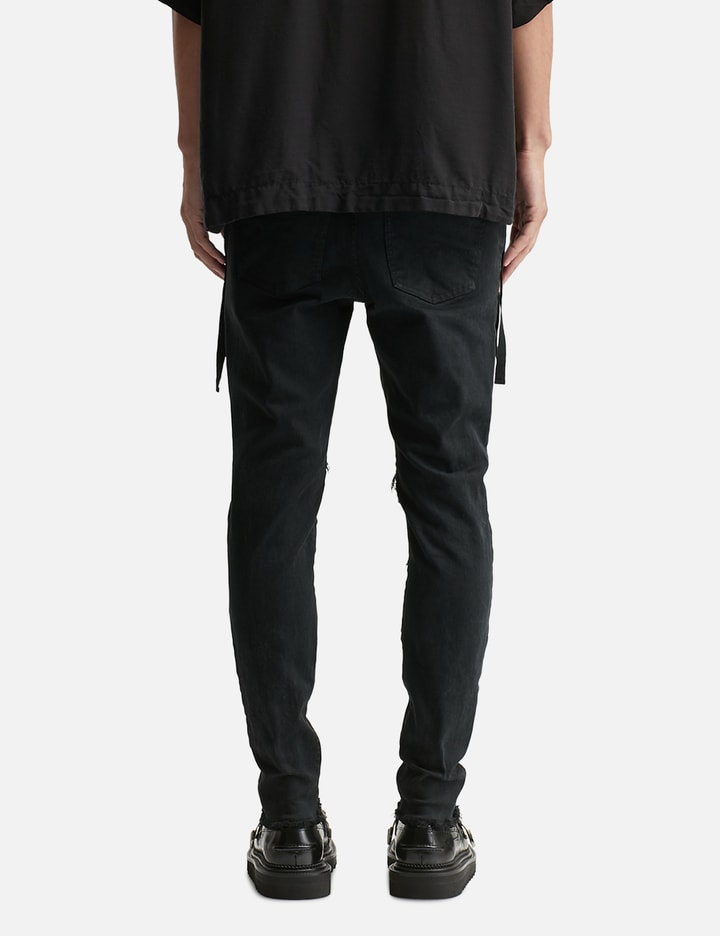 UC1E4515-2 Stretch Denim 4 Zips Jeans Placeholder Image