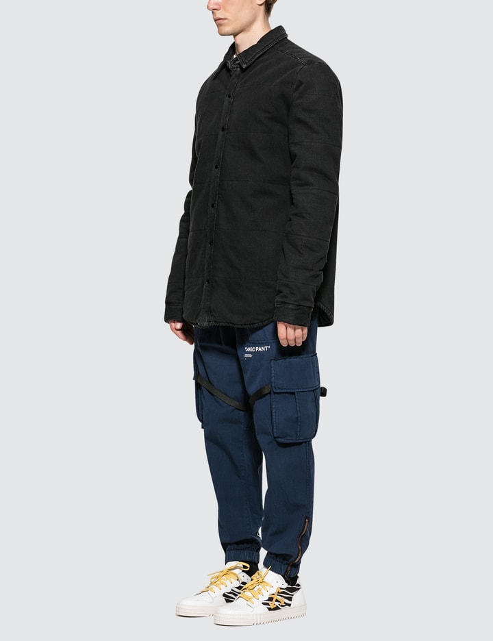 Denim Puffer Shirt Placeholder Image
