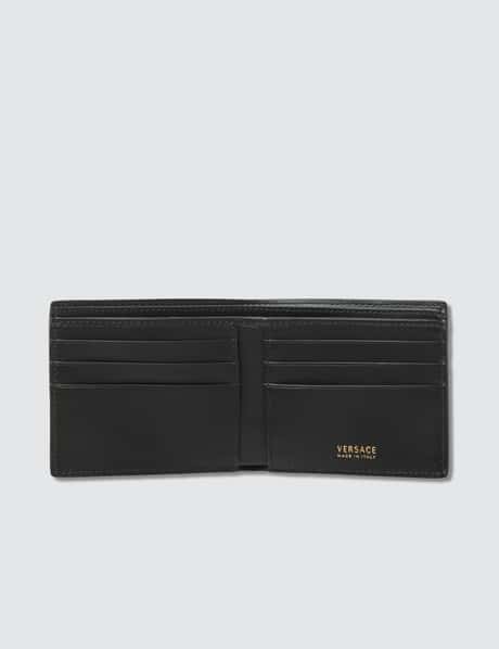Mock croc print medusa card holder Clearance