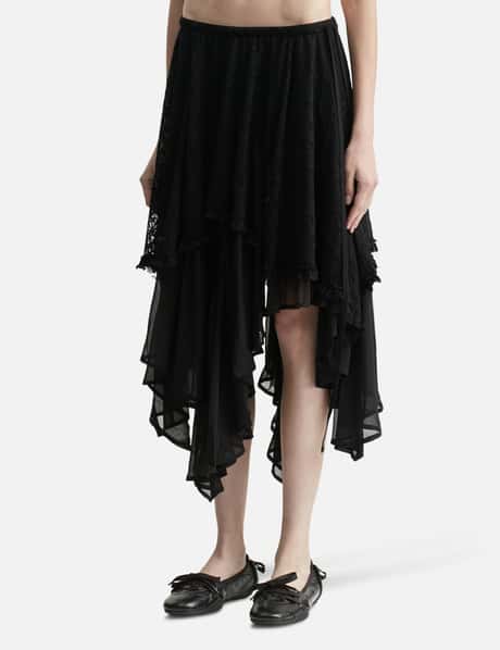 Boho Lace Long Skirt view 7
