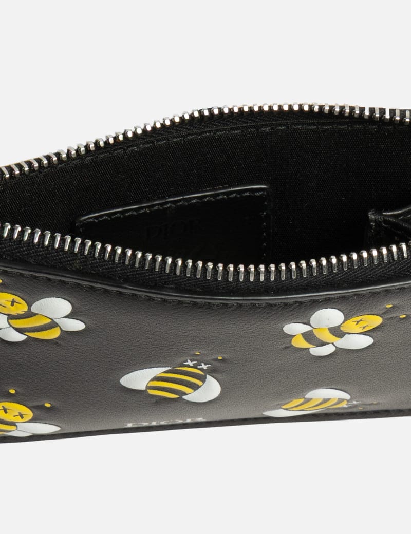 dior kaws card holder