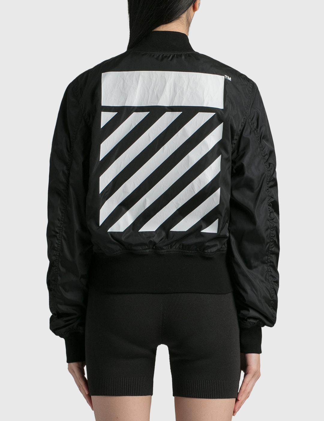 Off-White™ - Diag Bomber Jacket  HBX - Globally Curated Fashion and  Lifestyle by Hypebeast