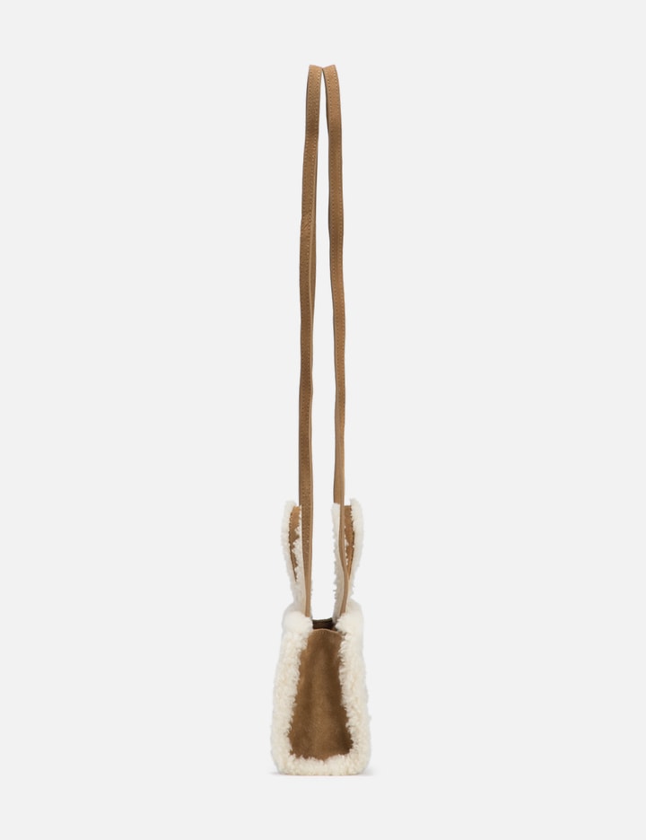 Ugg X Telfar Small Shopper Shoulder Bag Suede Light Off2way In Brown
