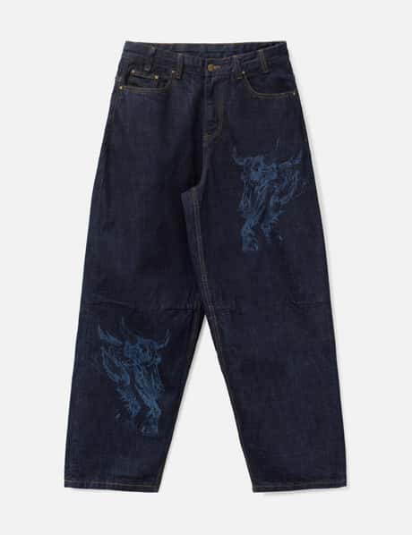 X Daniel Johnston Bull Selvedge Denim Jeans view 6