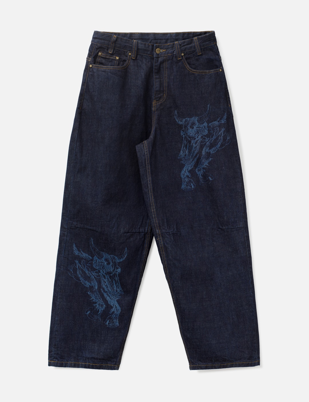 Butter Goods X Daniel Johnston Bull Selvedge Denim Jeans