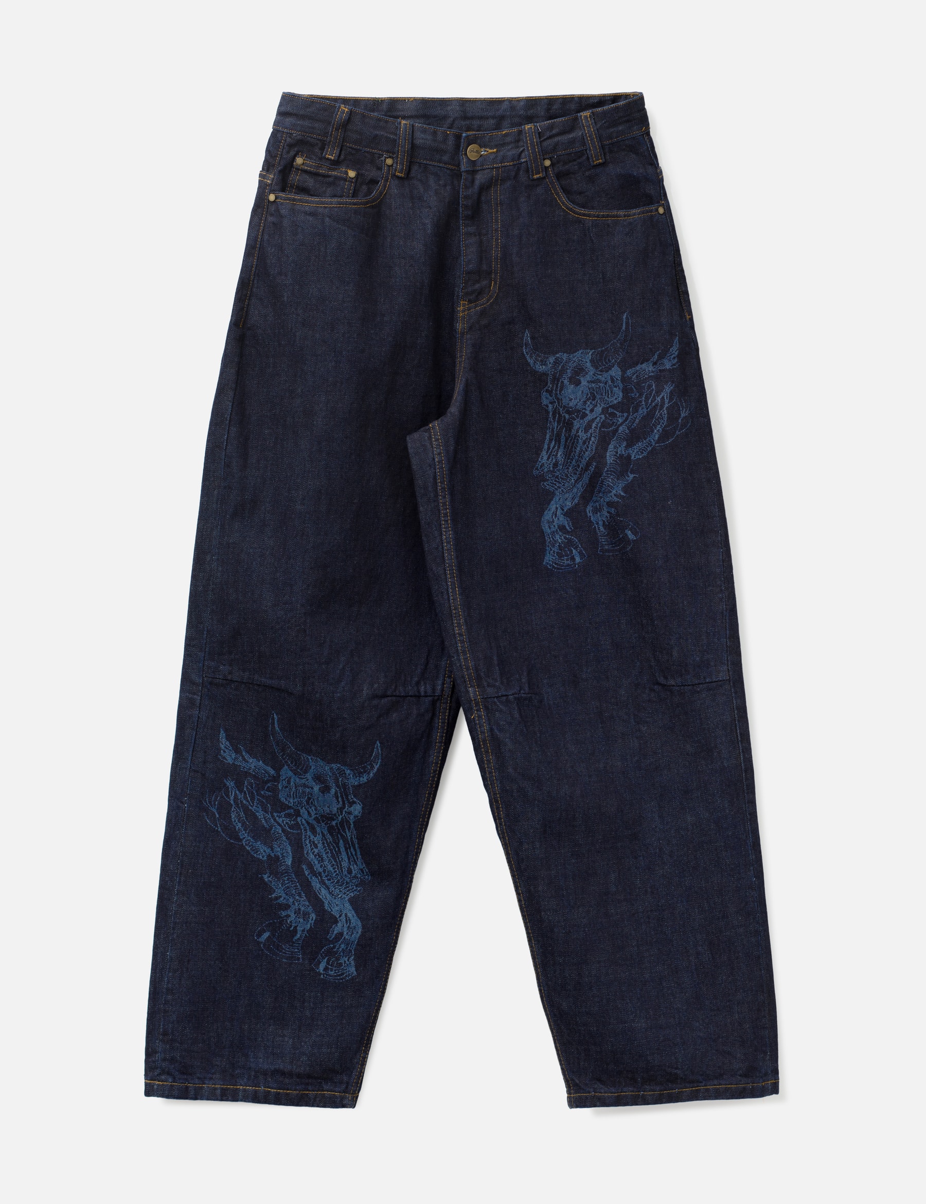 X Daniel Johnston Bull Selvedge Denim Jeans view 16