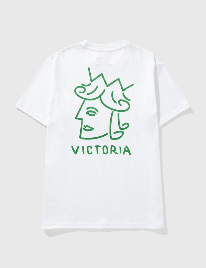 Victoria Queenhead Logo T-shirt In White