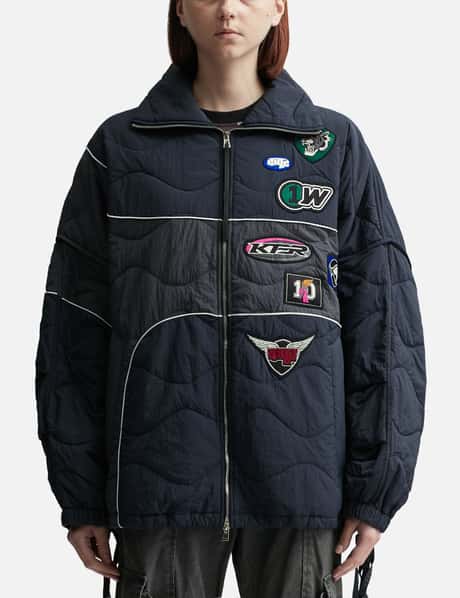 DHRUV KAPOOR STAMPED PADDED BOMBER