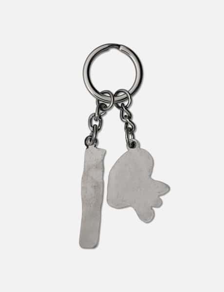 Hank Key Ring 003 - Sad Skull view 5