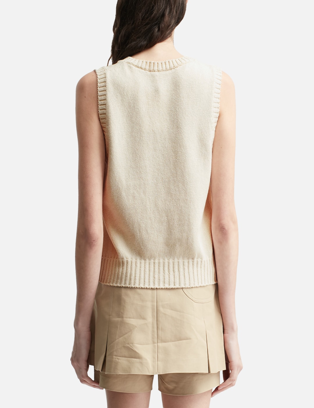 Piya Cotton V-Neck Vest view 15