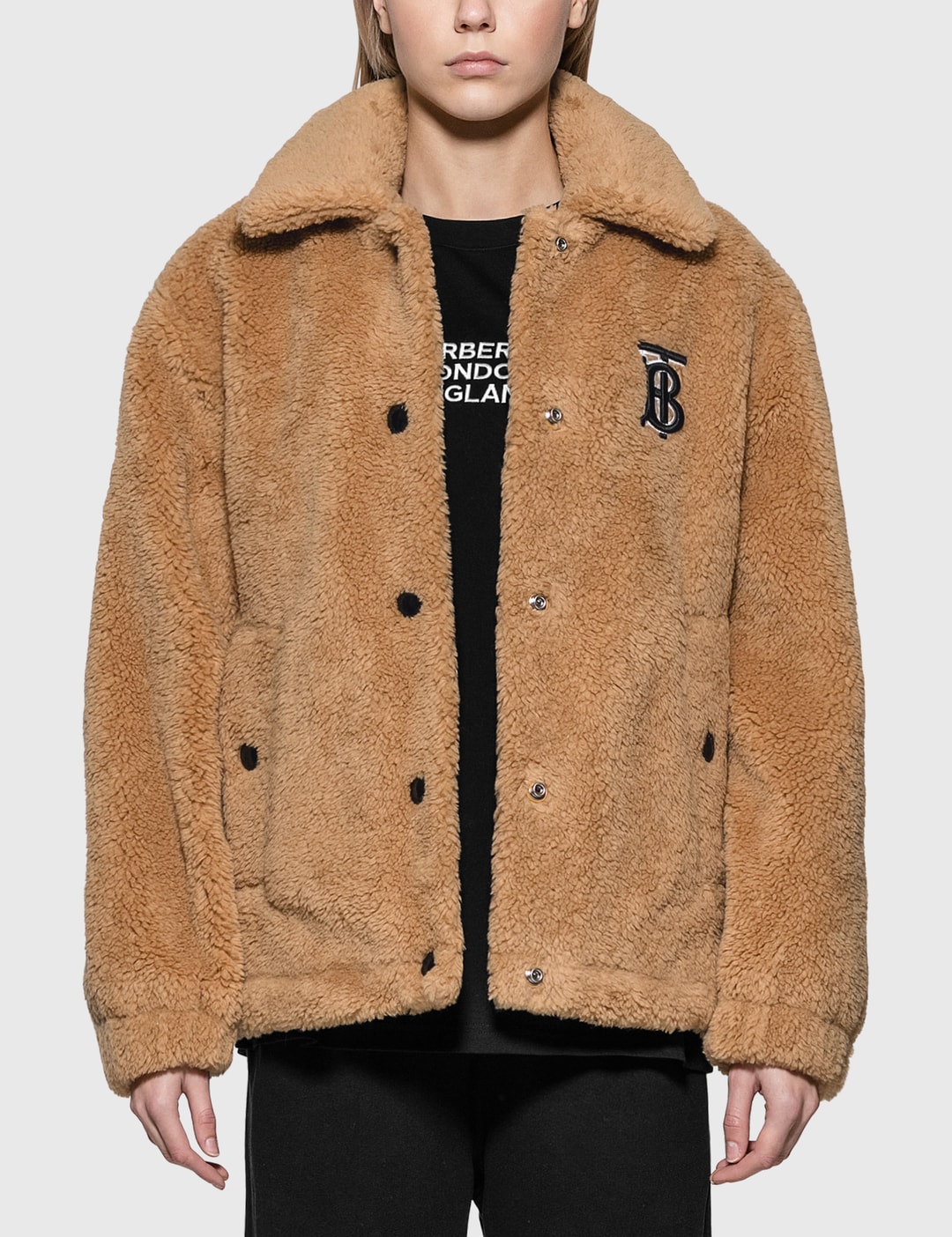 Burberry - Monogram Motif Fleece Jacket | HBX - Globally Curated Fashion  and Lifestyle by Hypebeast