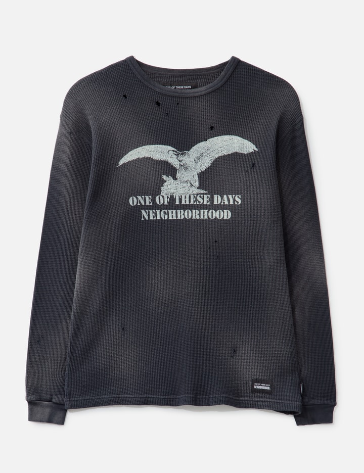 NH x OOTD . Waffle Fabric Crewneck Long Sleeve Placeholder Image