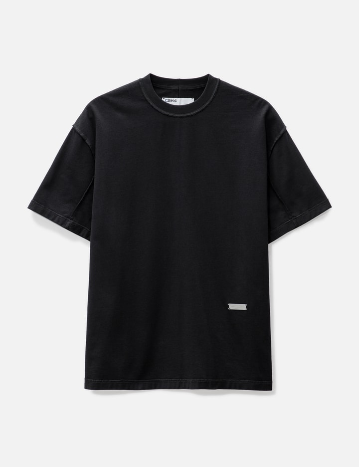 C2H4 005 - INSIDE-OUT RAW EDGE T-SHIRT