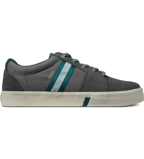 adidas gazelle silver green womens HUF Boyd CP00002 Mens Blue Canvas Low Top Lace Up Skate Sneakers Shoes
