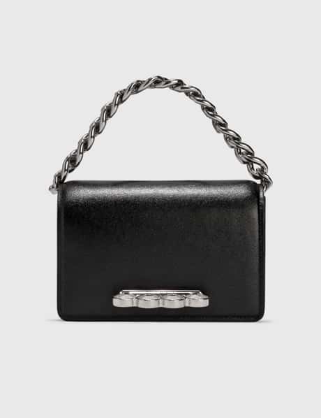 Alexander McQueen Mini Four Ring Chain Bag