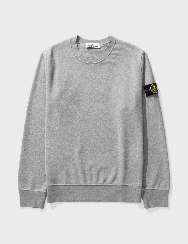 stone island classic crewneck sweatshirt