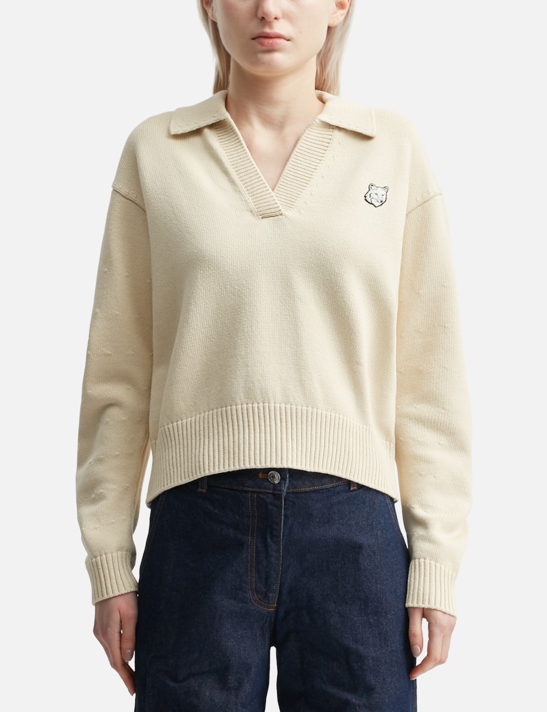 Bold Fox Head Patch Comfort Polo view 6
