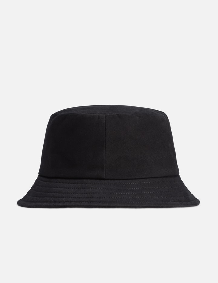 Shop Ami Alexandre Mattiussi Ami De Coeur Bucket Hat In Black