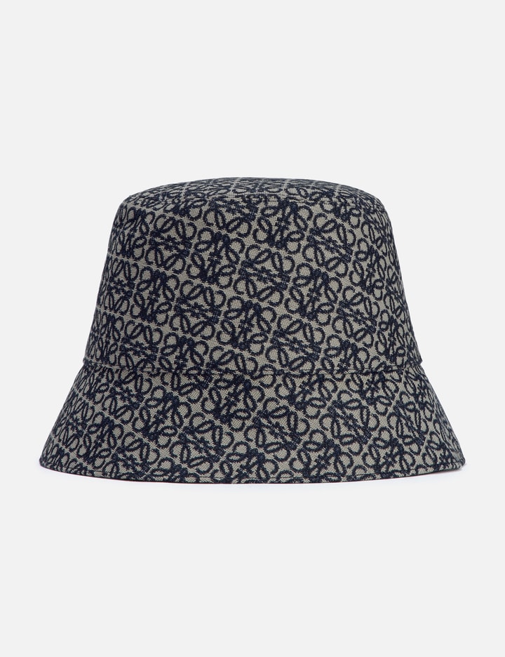 Loewe Reversible Anagram Bucket Hat In Black