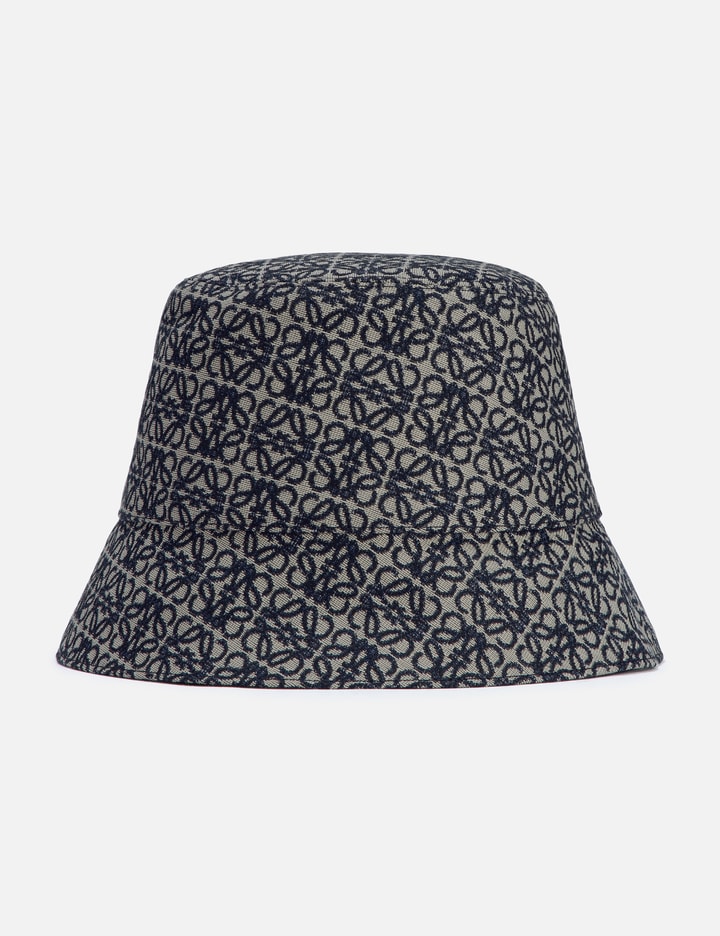 Shop Loewe Reversible Anagram Bucket Hat In Black