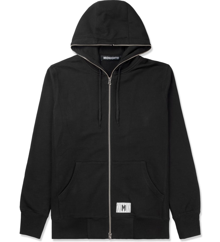 Black Zip-Up Hoodie Placeholder Image