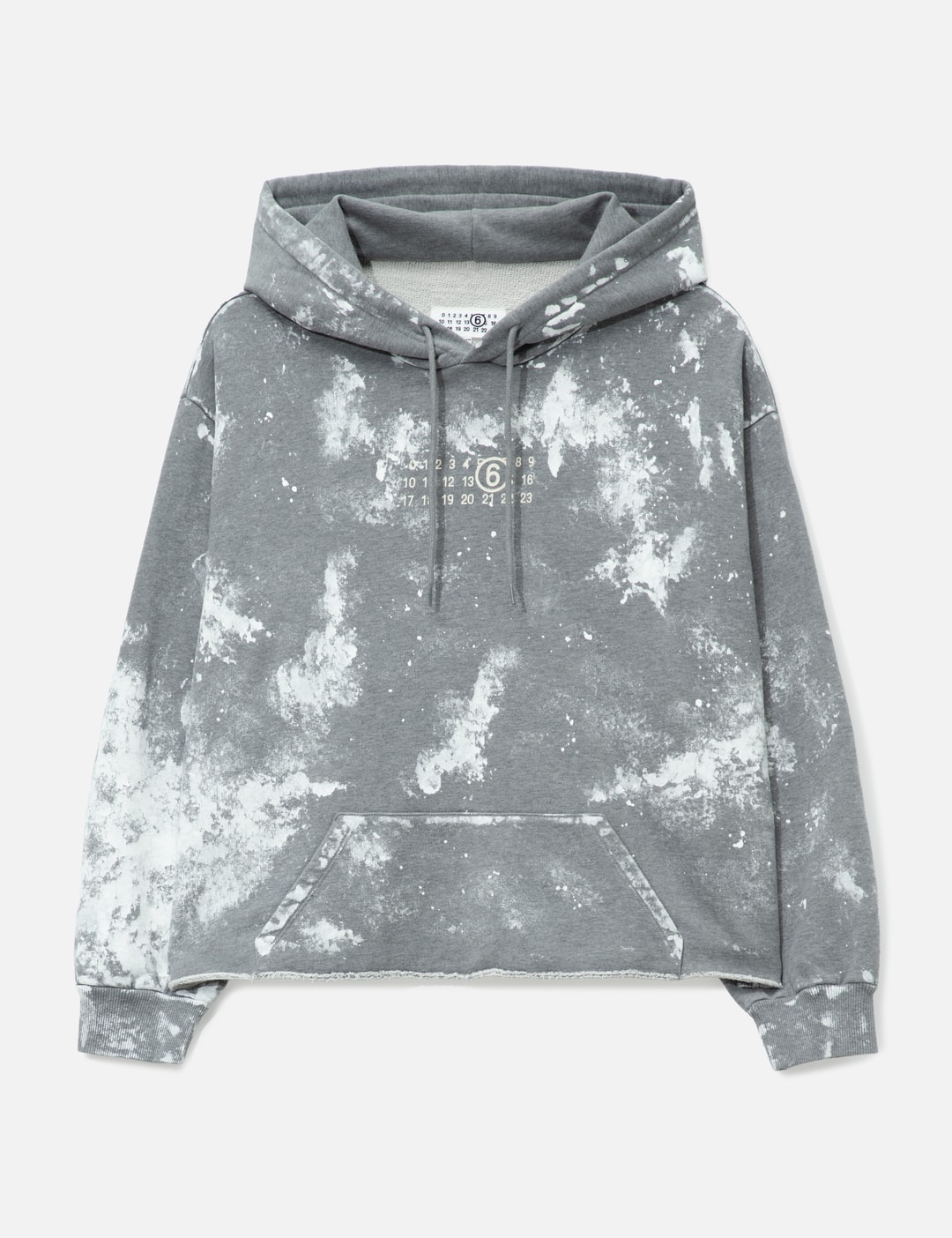 Numeric Signature Spray Hoodie