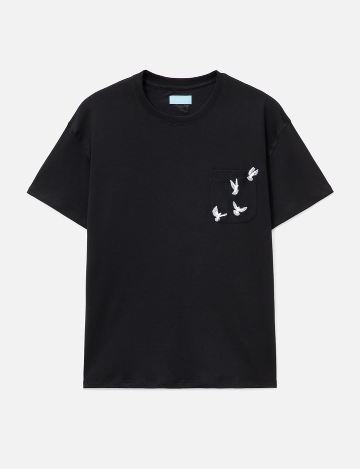 3paradis Doves Pocket T-shirt