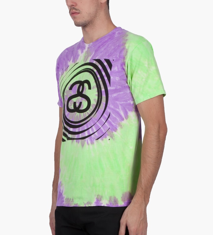 Purple Spiral SS Tie-dye T-Shirt Placeholder Image