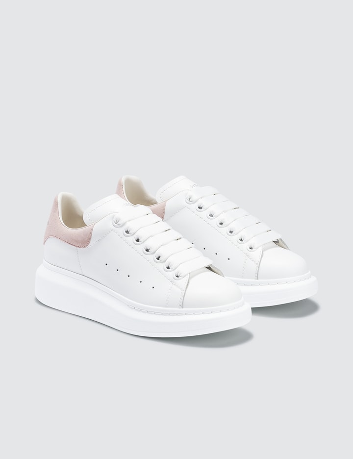 Raised-sole Low-top Leather Trainers Placeholder Image