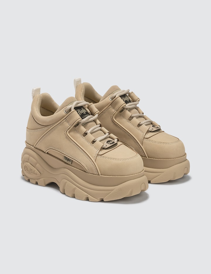 Classic Leather Low Top Platform Sneakers Placeholder Image
