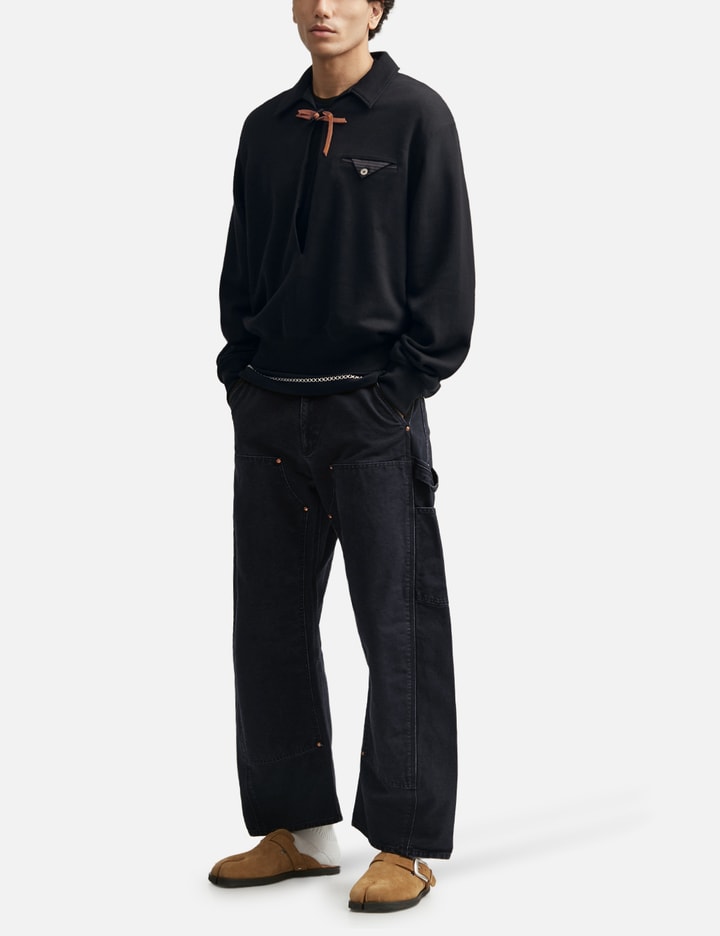 KHOKI 3D Cutting Painter Pants